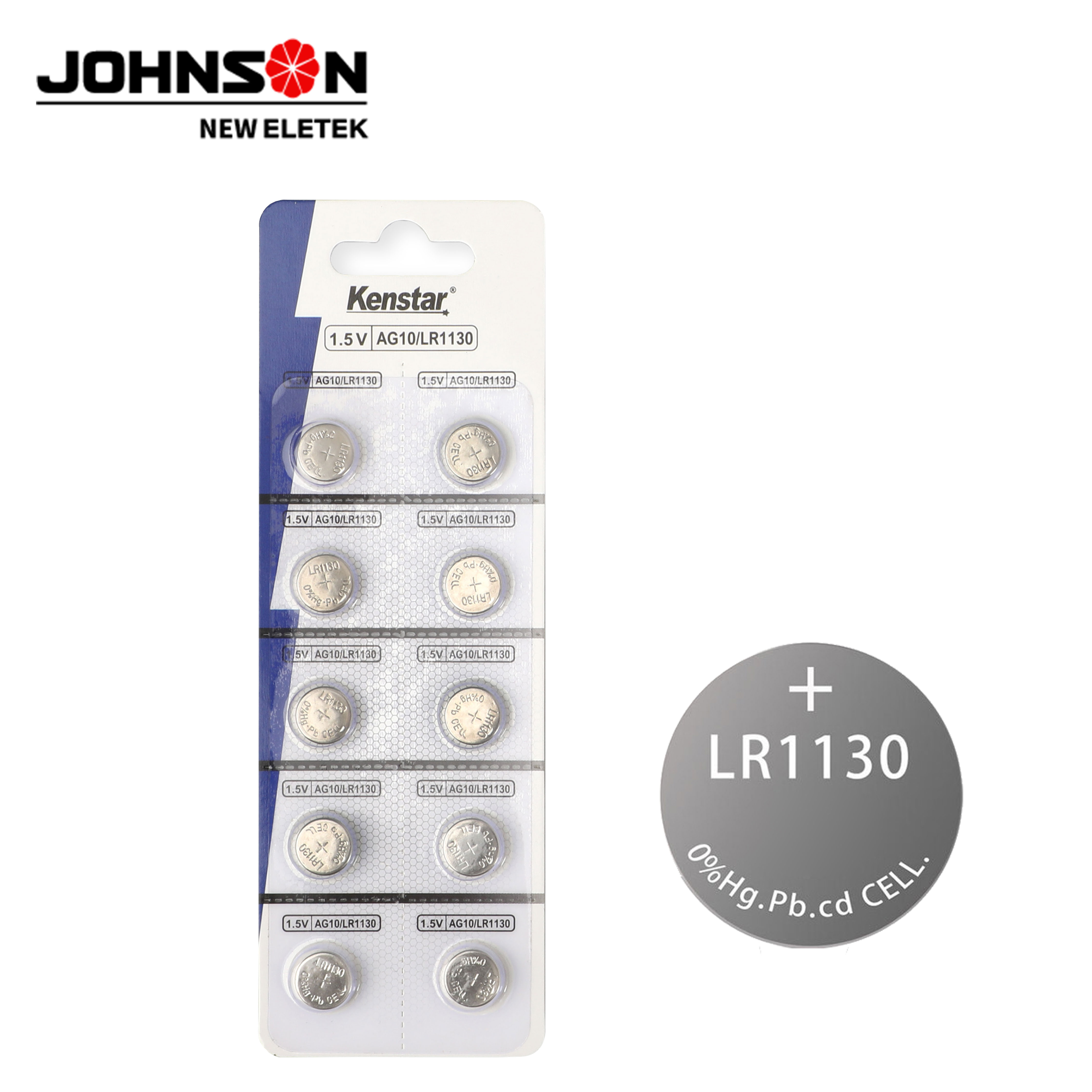 중국산 LR54 AG10 389 189 1.5V 셀 코인 알카라인 버튼 전지 (시계, 장난감, 리모컨용) | Johnson Eletek